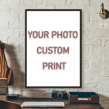 Stampa Personalizzata su Tela: Poster con la Tua Foto, Regalo Personalizzato, Immagini di Figure, Animali Domestici, Stampe per Decorazione Casa