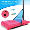 20059-bfc703.jpg Portable Basketball Goal System with Stable Base and Wheels, use for Indoor Outdoor teenagers youth height adjustable 5.6 to 7ft Basketball Hoop 28 Inch Backboard