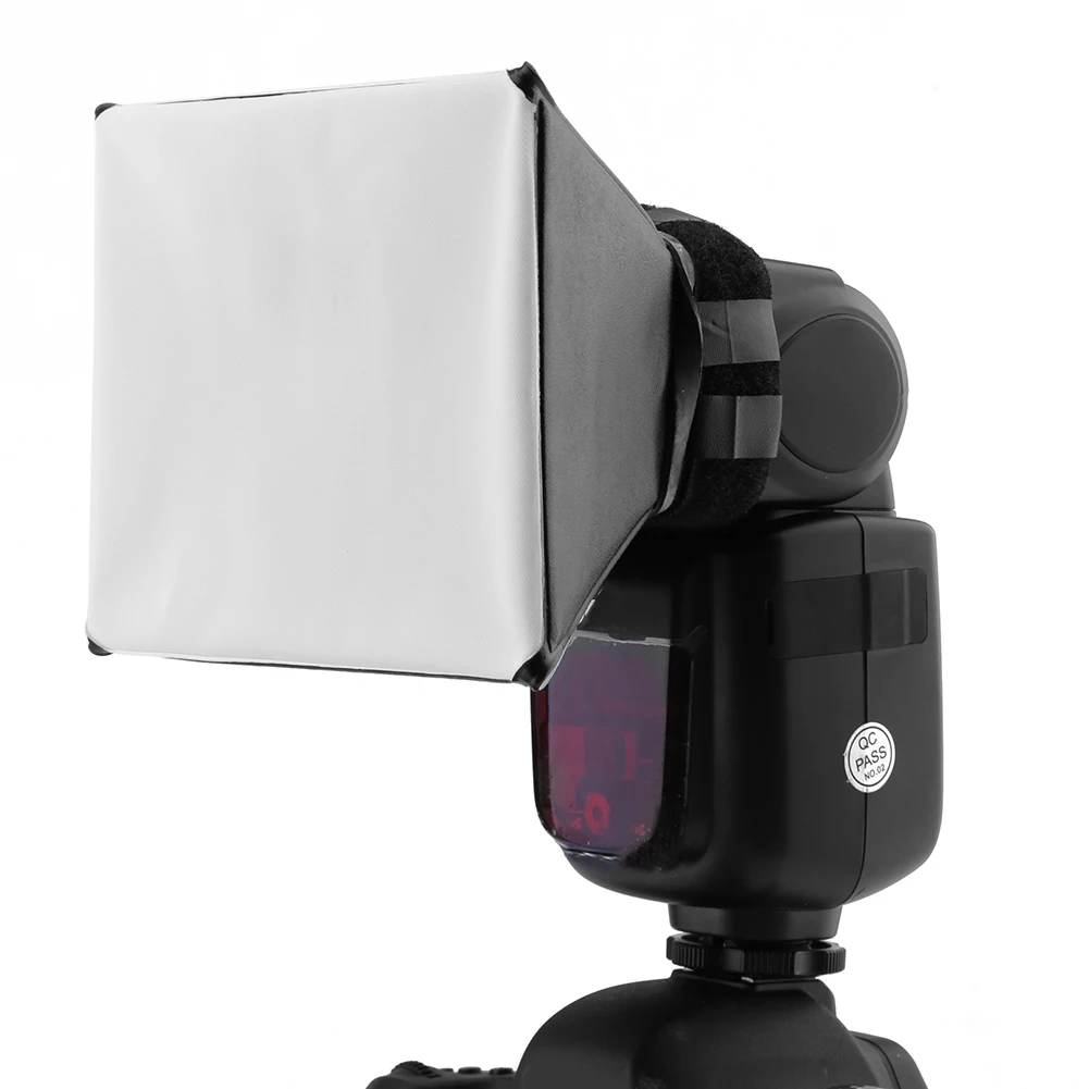 125x100mm Universal Foldable DSLR Photo Flash Light Diffuser Light Soft Box Universal CameraLight Diffuser Softbox