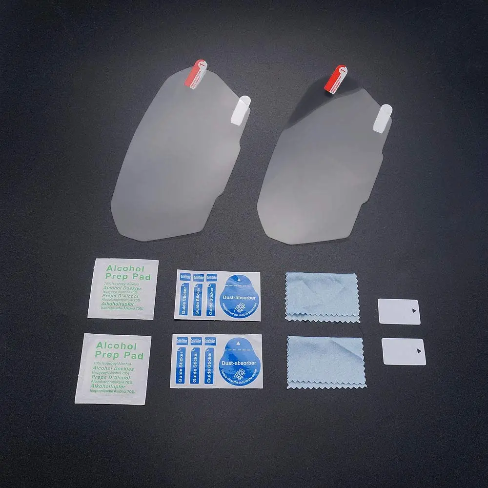 Film Protection Écran Pour Compteur Triumph Tiger 800/1200 - Lot 2 (Ultra Clair + Anti-Reflet), Résistant Aux Rayures