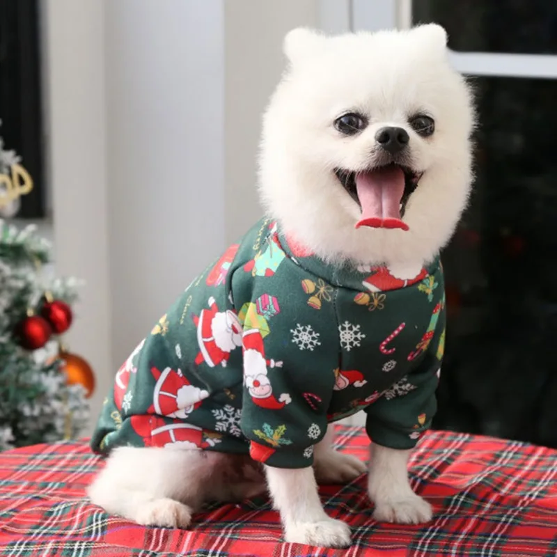 Pet Clothes XS-4XL Christmas Dog Clothes Winter Pet Clothing Sweater for Small Large Dog Cat Puppy Costume Chihuahua Yorkies Shirts pet clothes