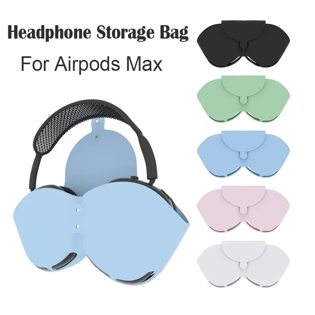 Headphone Cover For Airpods Max Headset Bluetooth Earphone Case Protection  Anti-scratch Storage Bag Dust Earphone Carrying Box - Protective Sleeve -  AliExpress