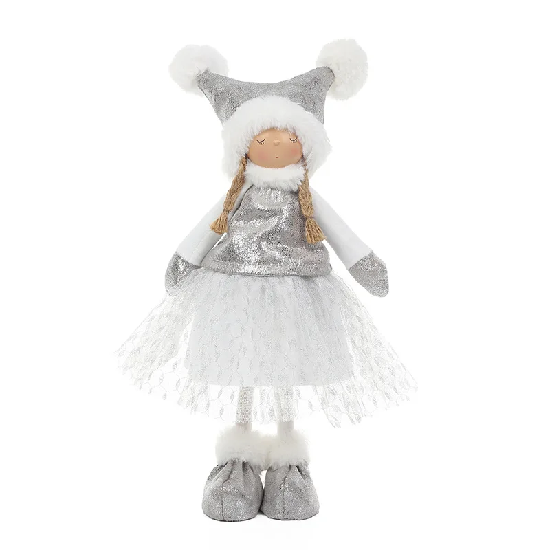 Various Holiday Gifts for New Year and Christmas Angel Girl Dolls  Christmas Scene Decorations
