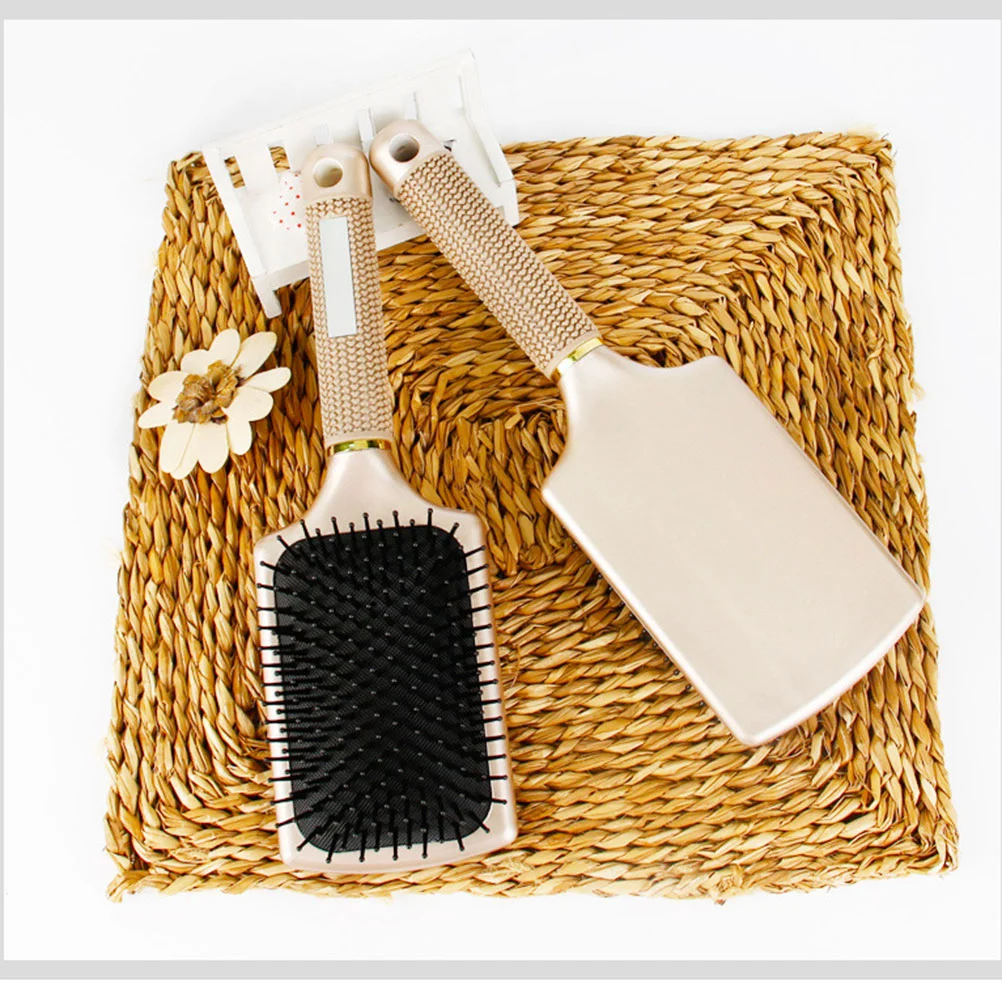 

Hair Comb Paddle Hairbrush Eyelashes for Dolls Detangler Detangling Health Care Household