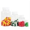 10Pcs 15ml/20ml/30ml/50ml/100ml Refillable Seal Bottles Vials Reagent store Container Plastic Screw cap 4