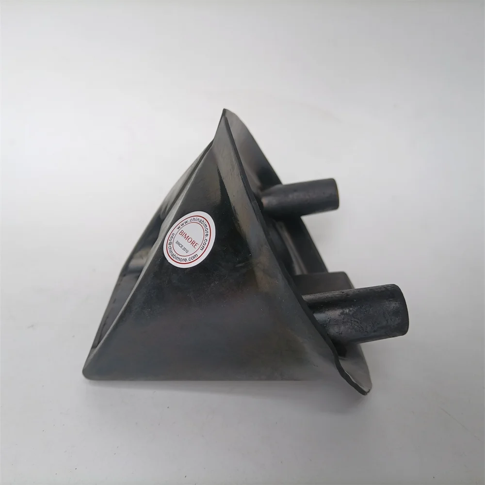 Escalator SDS Handrail Inlet Cover Plate Rubber Sleeve Entry Mounting Hole Distance 122mm