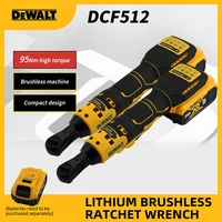 Dewalt Electric Ratchet Wrench DCF512 20V Battery Cordless Driver DCF512 Removal Screw Nut 3/8" Driver Power Tools Impact wrench 1
