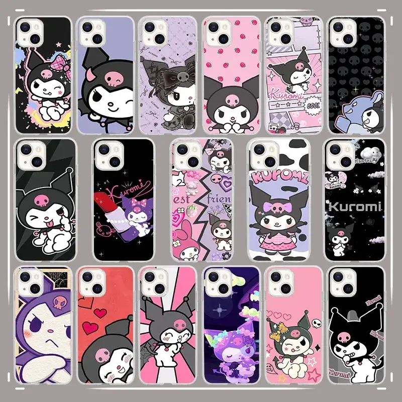 Wk-15 Cute Kuromi Soft Case Per Moto G8 G10 One Zoom Ace Action Pro G40 G Fusion Plus Play Power