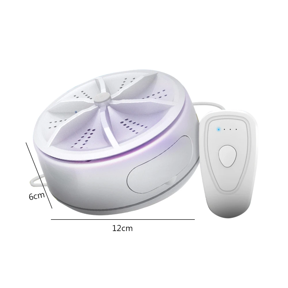 Washing Machine Intelligent Timing Ultrasonic Washing Machine Cyclic Cleaning Low Noise Design for Intimate Clothes Socks Towels