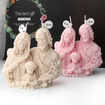 Holy Family Candle Mold 1