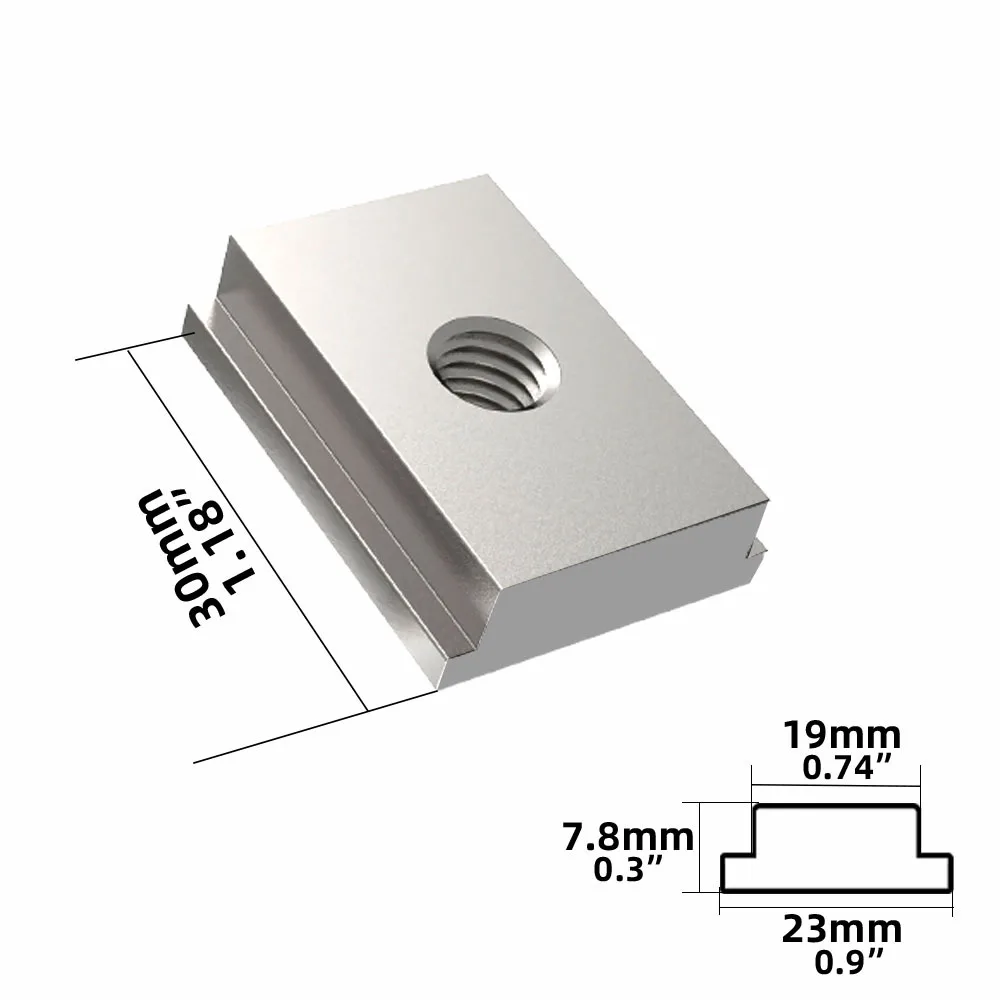 T-슬롯 마이터 트랙 슬라이더 슬라이딩 너트용 T-슬라이더, 알루미늄 합금 T 슬롯 너트, 목공 도구 지그 나사 슬롯 패스너, 10 개