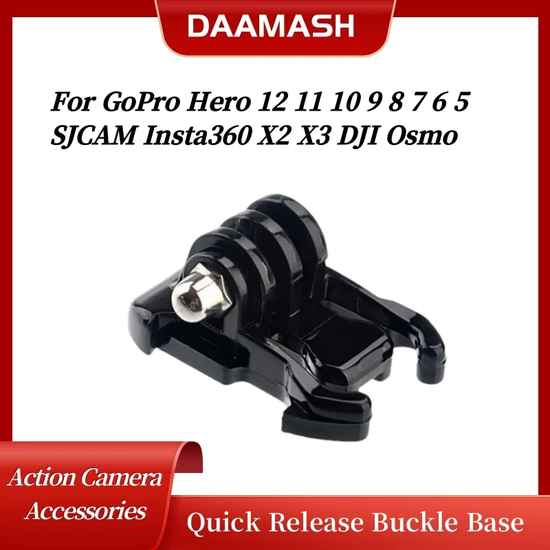 Support à Clip Boucle pour Gopro Hero 1-11, SJ4000-SJ9, Accessoire Caméra