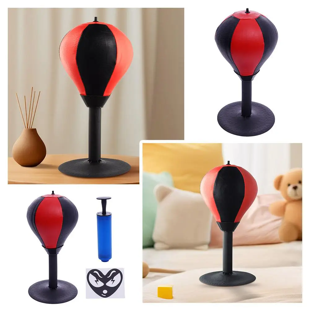 Desktop Punching Bag Table Boxing Punch Ball With Strong Suction Cup Kids Adults Stress Relief Toys For Thai Sports Equipme O5A2