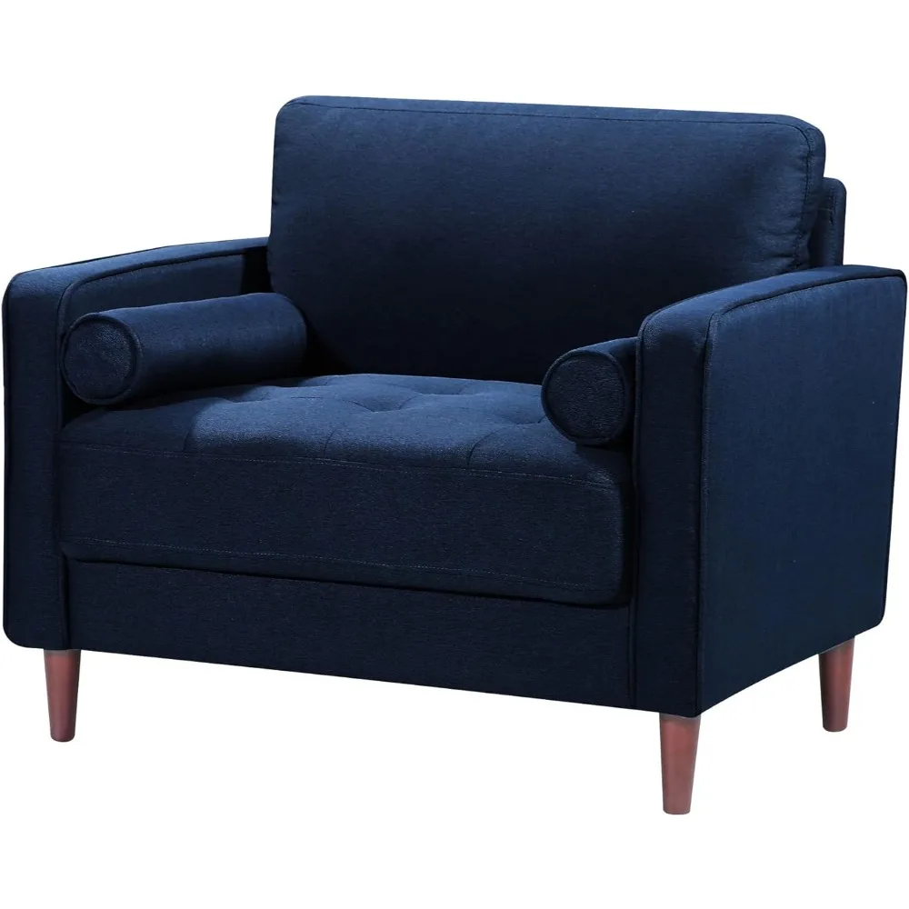 

Arm Chair, 39.8" W x 31.1" D x 33.5" H, Navy