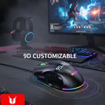 RGB Programmable Gaming Mouse – 9 Buttons 2