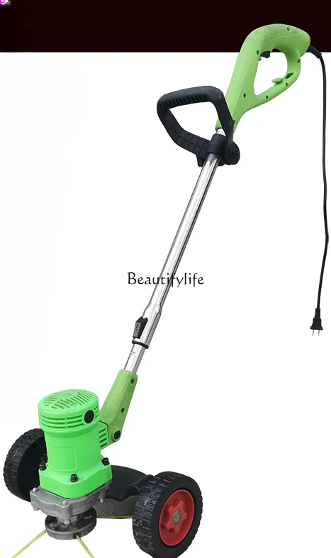 

High-Power Electric Mower Plug-in Hand Push Mower Small Household