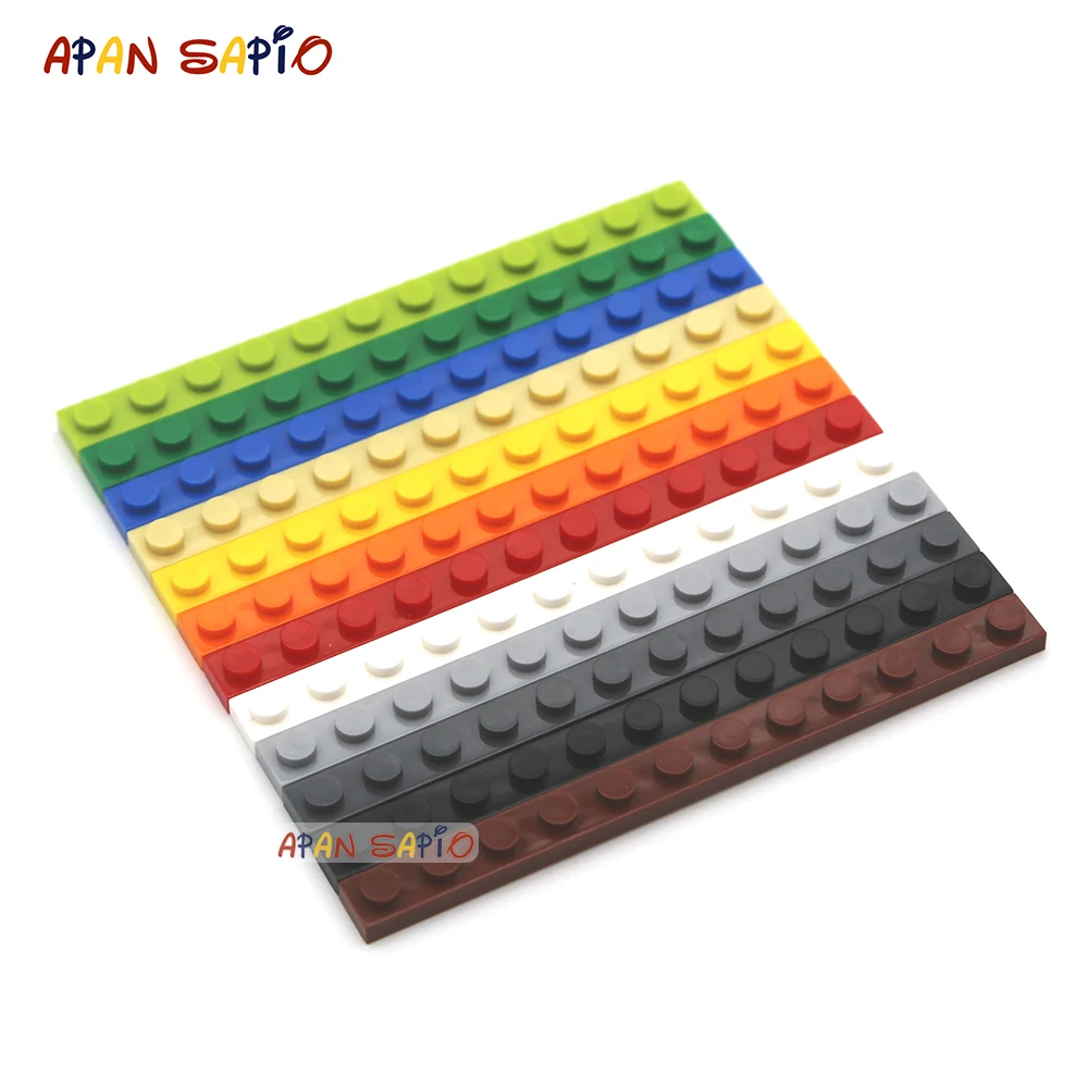 20 Pz 1X12 Punti Blocchi Di Costruzione Fai Da Te Figure Sottili Mattoni Educativi Dimensioni Creative Compatibili Con 60478 Giocattoli Per Bambini