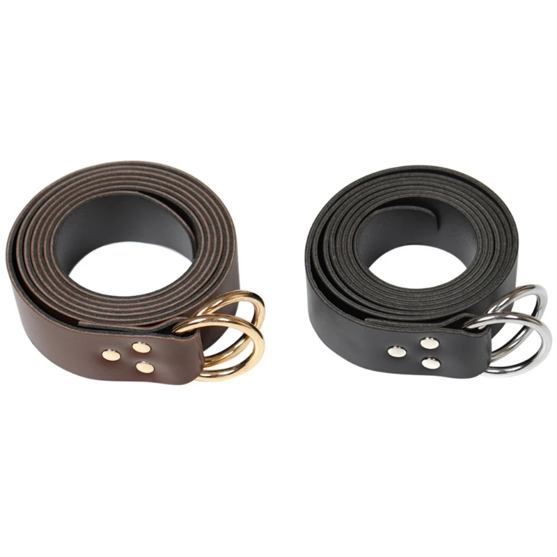 

Винтажный рыцарский пояс Keltic Double Rings PULeather Waistband Unisex Cosplay Belt