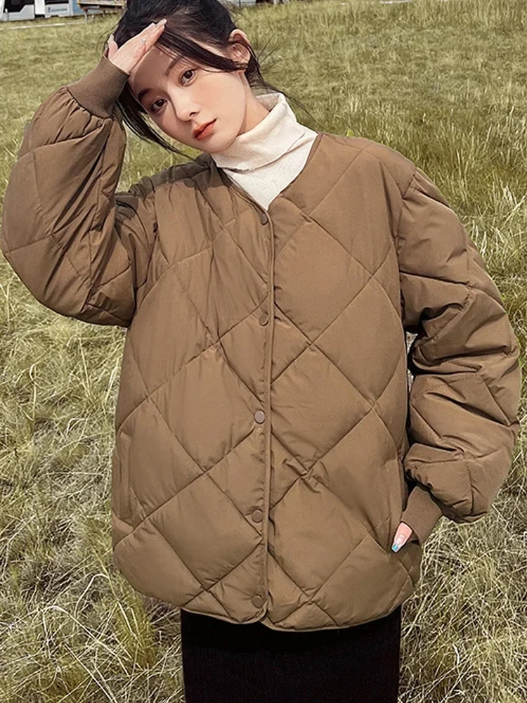 DownCottonGolfJacketUTAAWomenautumnWinterKoreanFashion