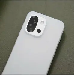 Matte Clear Slim Shockproof Silicone Phone Case - Soft, Thin, and Protective Back Cover for Oneplus ACE 6 (Ivory)