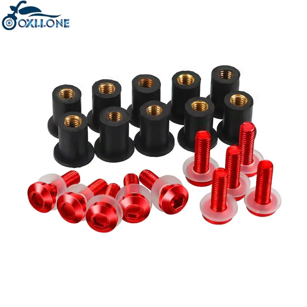 

M5 Windscreen Bolts Screws Kit For Honda CBR900RR 893/919 CBR900RR CBR929RR CBR954RR VTR 1000 RC51 VTR1000F VFR 750 800 VFR1200F