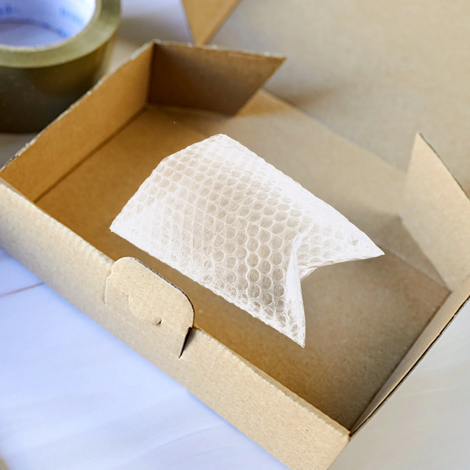 Рисунок 5 - прозрачные пузырчатые пакеты