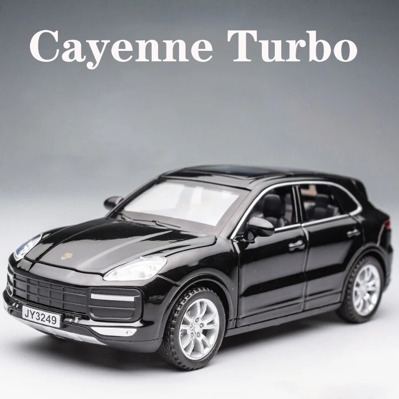 

2020 new 1:32 Cayenne Turbo car alloy car model simulation car decoration collection gift toy Die casting model