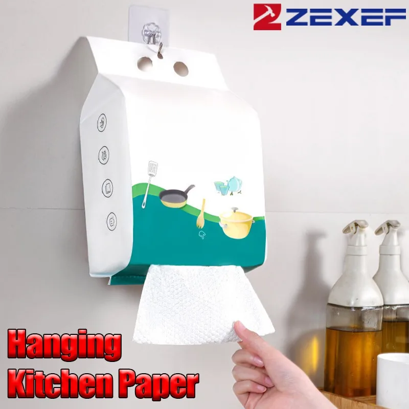 120-360PCS Hanging Kitchen Disposable Rags Thicken Non-Woven Cleaning Cloths Washing Dishcloths Paper Towels Scouring Pads