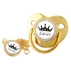 Customized Name Baby Pacifier With Chain Clip 0-18 Months 2