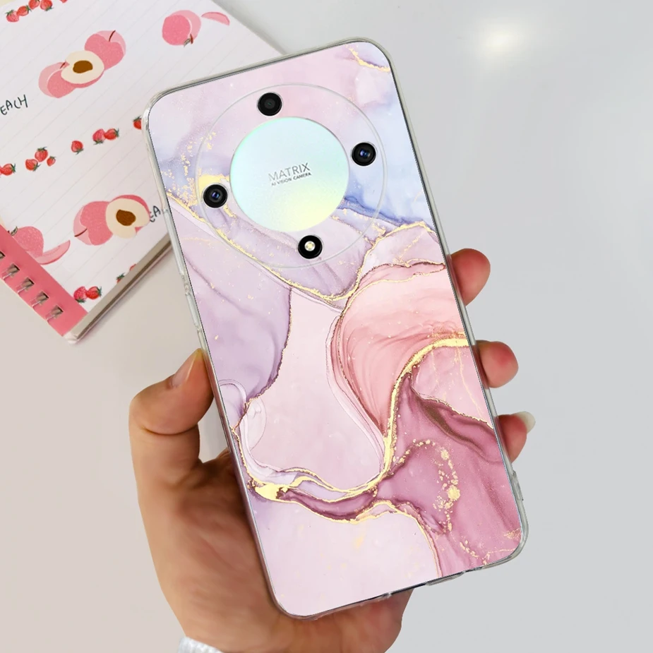 Stylish Painted Soft Silicone Phone Case with Bumper Protection