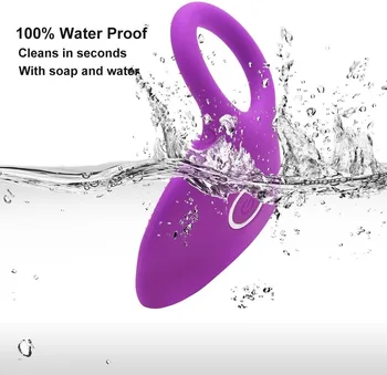 Cock Ring Sex Penis Adult Sex Toy for Couple Vibrating USB Penis Ring Delay Premature Ejaculation Lock Fine Ring Sex Toy for Men 3