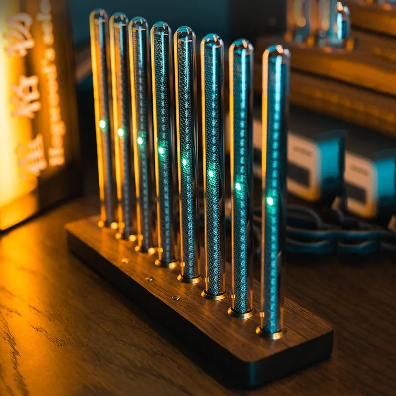 Description Picture 5 of itemLED Glow Tube Ornament Atmosphere Light Adjustment Voice Controlled Music Desktop Decoration Room Rhythm Light Sculptures