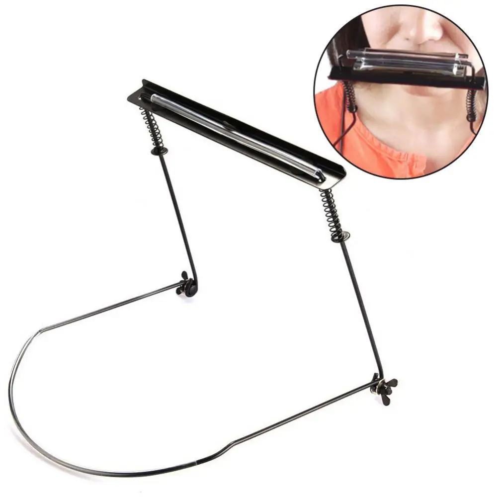 

Adjustable Mouth Organ Hang Neck Holder Stand 10 Holes Harmonica Metal Bracket Harmonica Harp Rack губная гармошка 하모니카