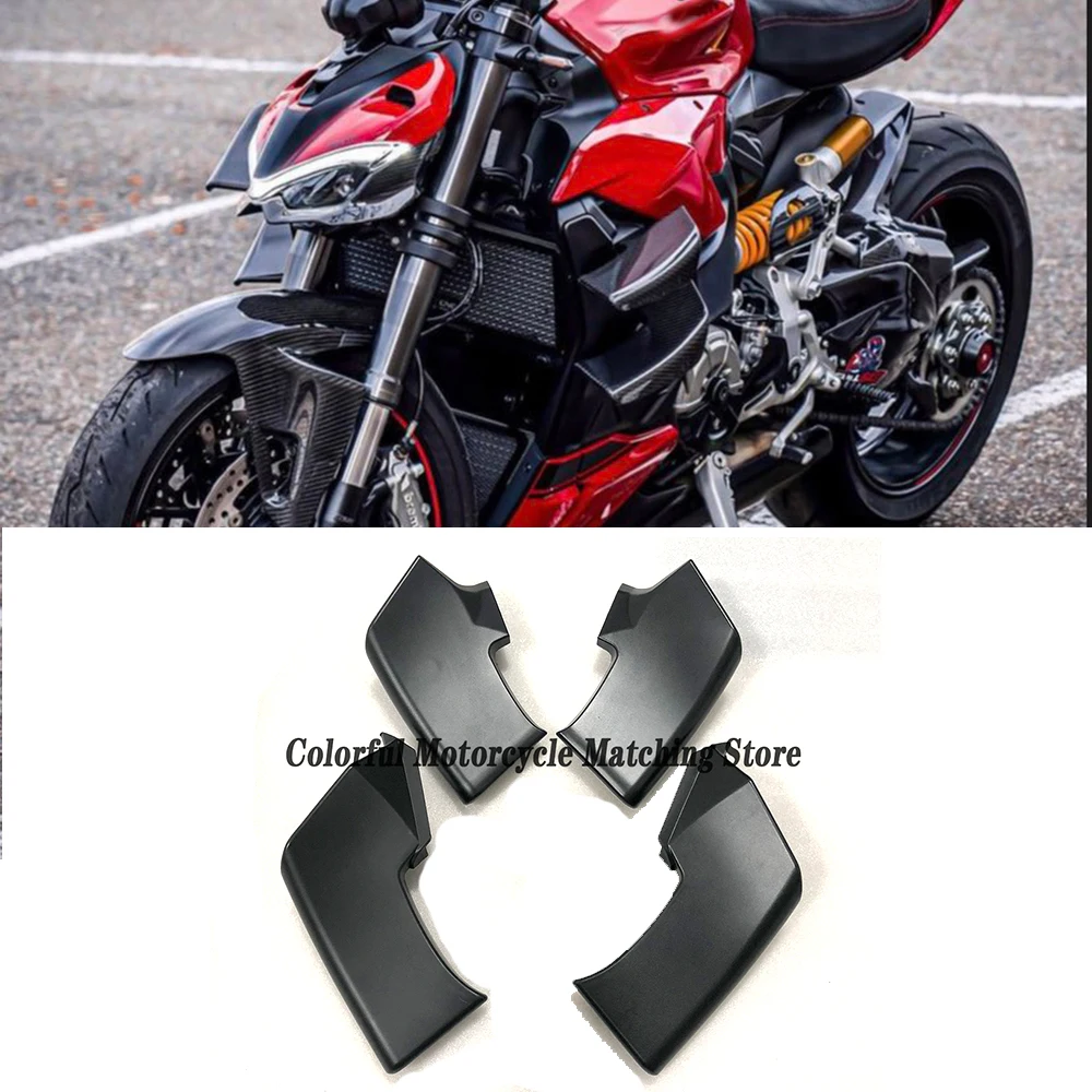 

New V4/V4S Winglets Wings Spoiler Fxed For DUCATI Streetfighter V4 V4S V4SP 2020-2023 V2 2022-2023 Motorcycle Winglet Wing Kit