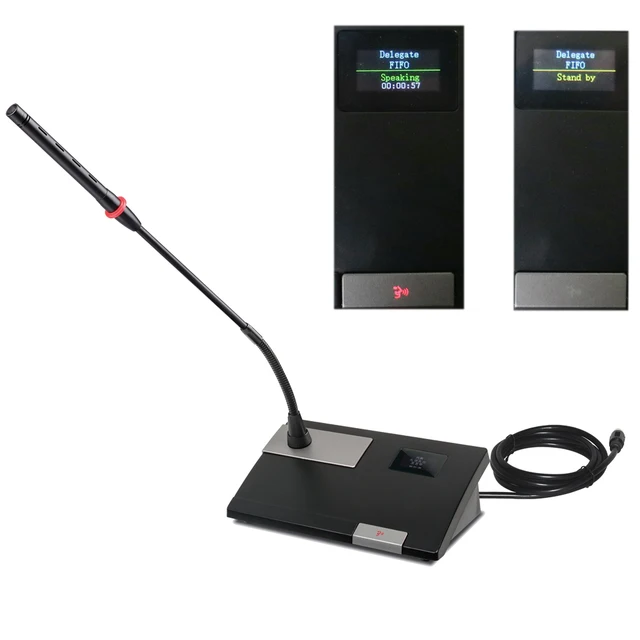 Unité de déclenchement de rechange pour microphone filaire de table à col de cygne MiCWL A4512 1