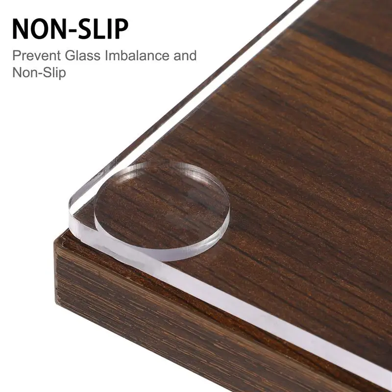 Glass Table Pad Anti Slip Durable Car Door Protector Clear Round Prime Glass Table Pad Wahser Spacer Damper Living 10pcs washing machine pads,rubber pads,furniture pads,toilet seat protector pads,door stops pads,anti vibration pads,silicone pads,square washer baffle plate