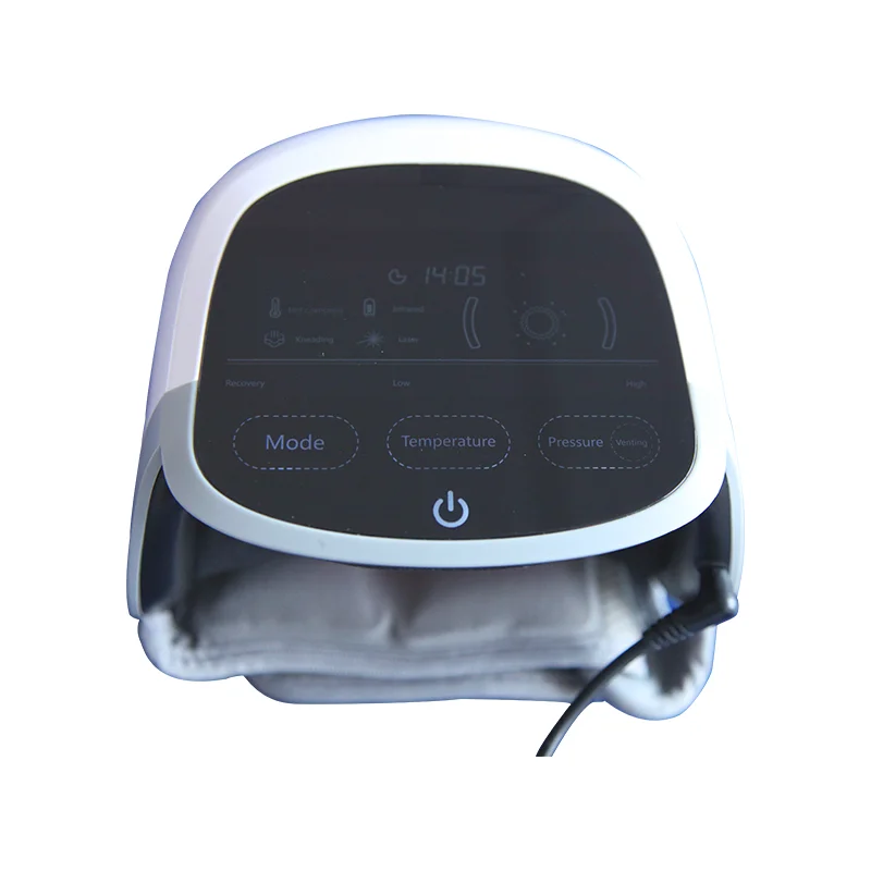

Cordless infrared vibration electric knee massager for joint pain relief