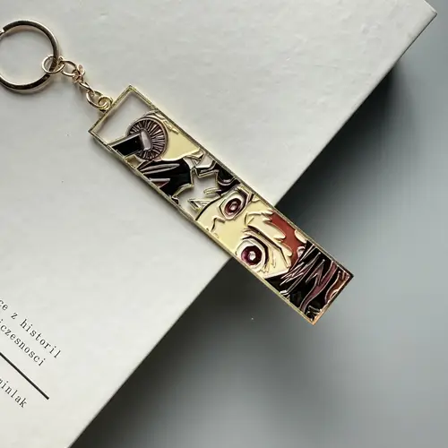 Anime Metal Hollow Out Keychains Bookmark Cute Jet Manga Fashion Bag Key Tag Jewelry Accessory Key Ring Holder Gift Anime - Image 15