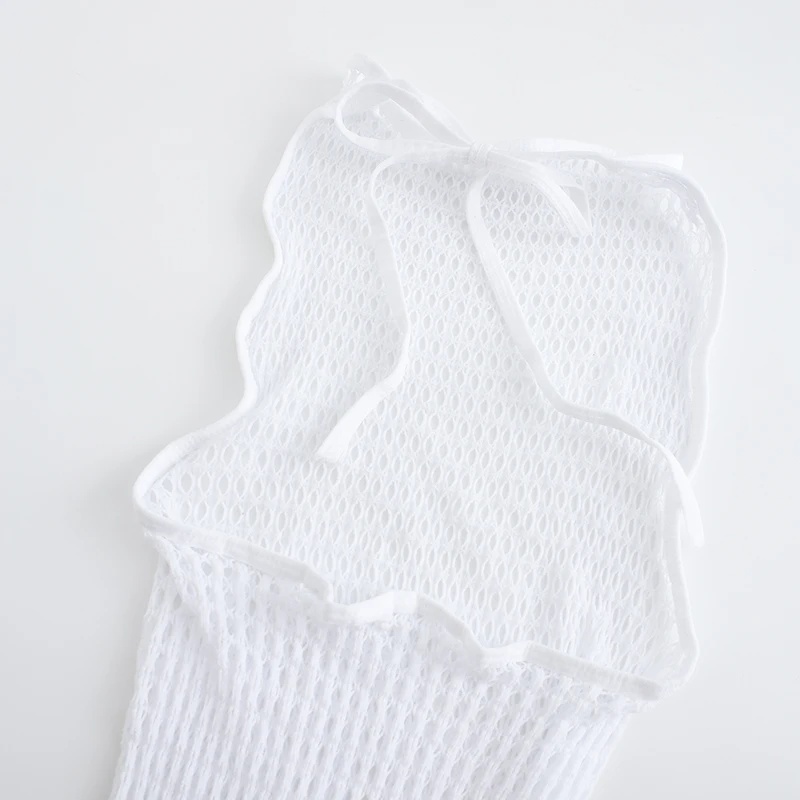 1PC Women Sexy Fishnet Cover Up Without Bikini Hollow Out See Through Bodycon Dress Beachwear Summer Women's Swimwear DS140 5
