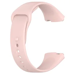 Soft Silicone Strap and Screen Protector Case for Smartwatch Replacement Wristband Accessories (Pink)