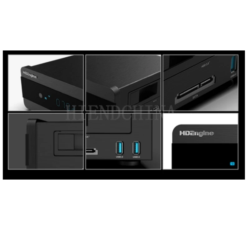 HNL-02 HDEngine P30pro 4K Blu-ray Hard Disk Player 3D 4K@60fps UHD Dolby Vision 10Bit/12Bit HiFi Music Player