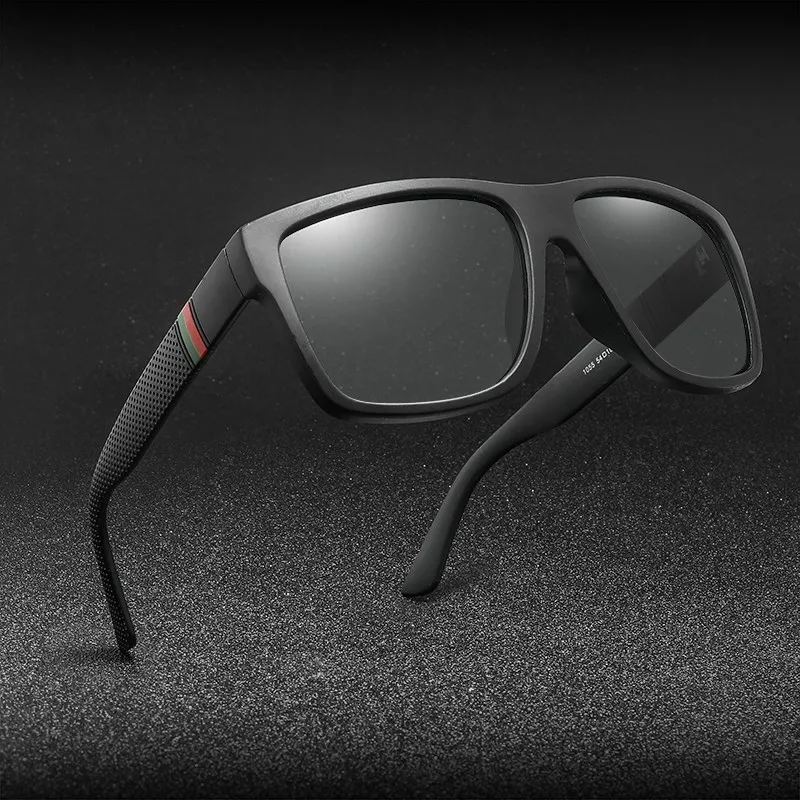 

Photochromism Fishing Sunglasses Polarized Men Women Outdoor Driving Sun Glasses Square Frame Anti-UV