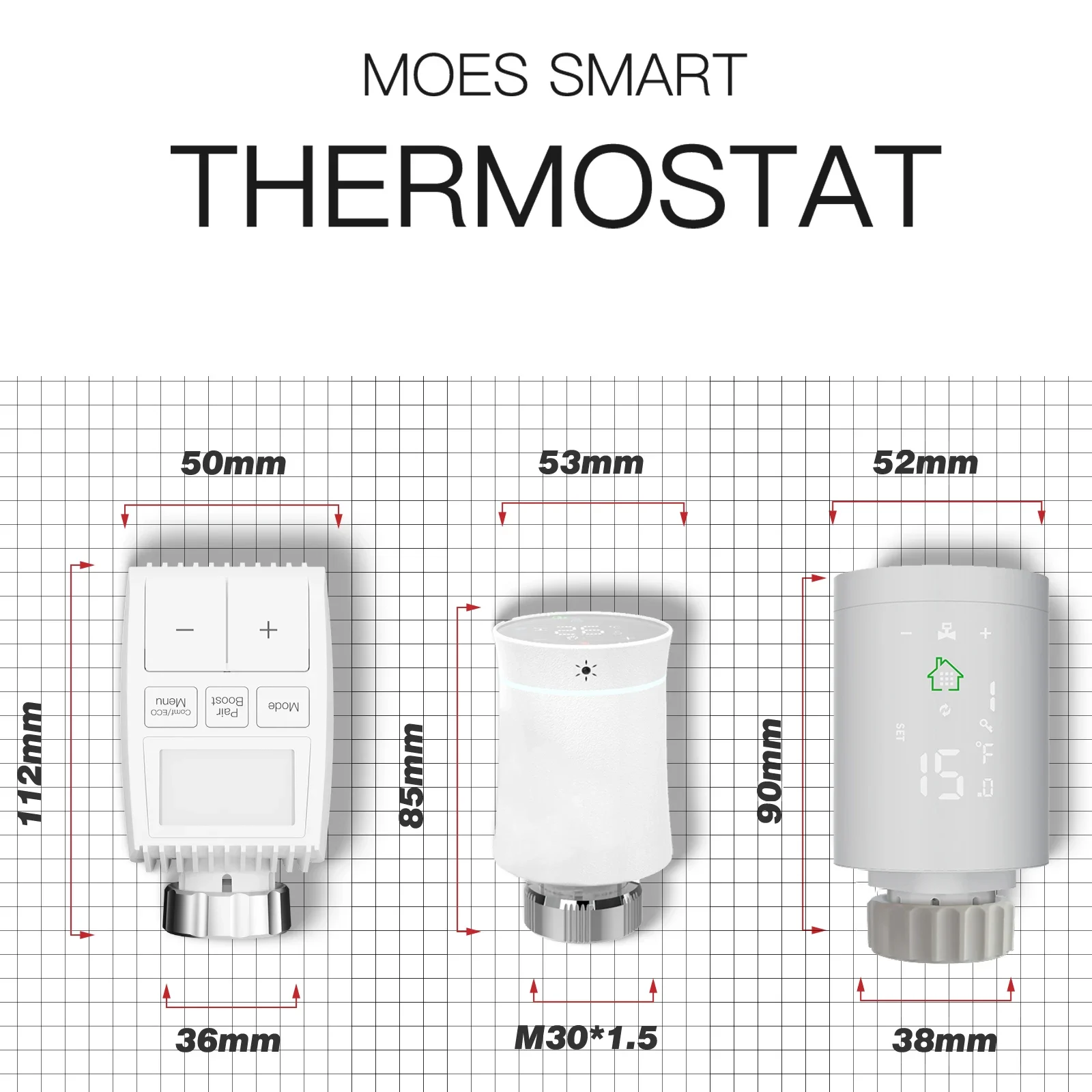 Smart Zigbee Thermostat Valve with Voice Control Integration