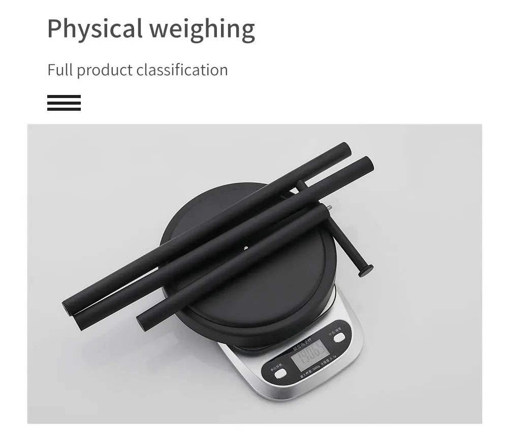 Higiênico, Black Roll Paper Dispenser com Prateleira,