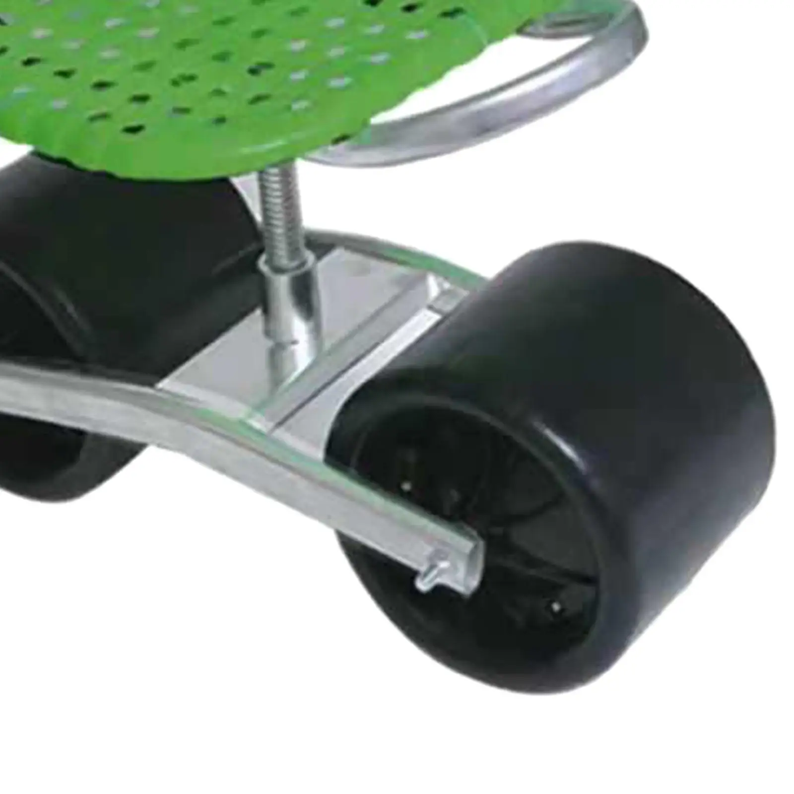 Working Seat Rolling Stool Garden Trolley Adjustable Swivel 360&deg; Rotating for Garden Greenhouse Lawns Yards