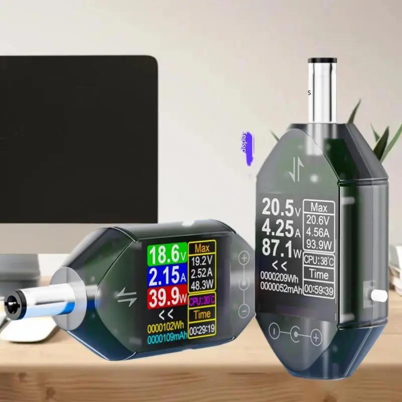 전문가용 DT550 디지털 전압 전류 테스터, 600W 출력, 최대 12A, DC4.5-50V
