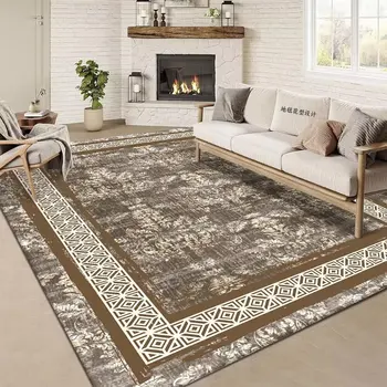 Retro Simple Fluffy Carpet 1