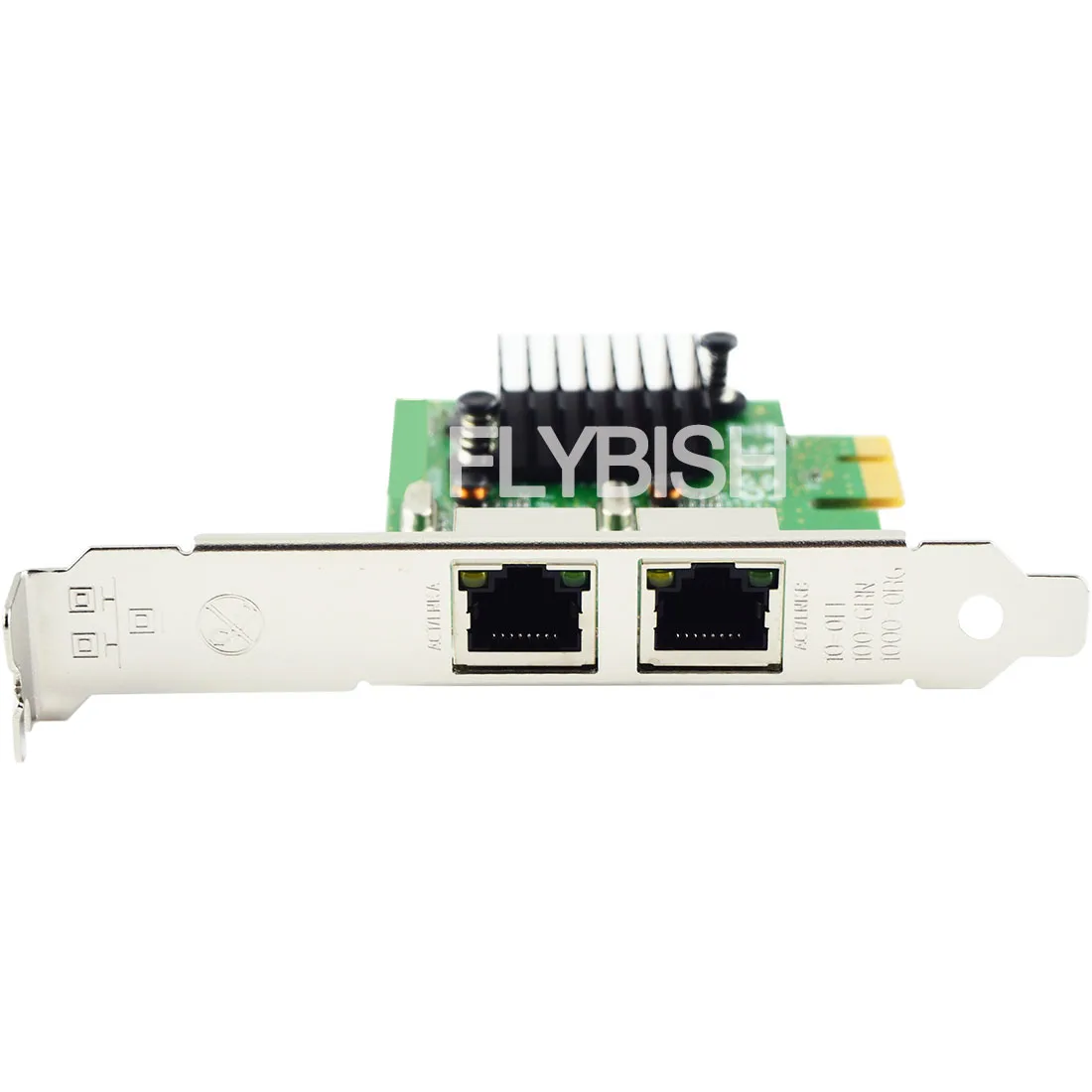 FLYBISH NA8111G-T2 PCI-E X1 듀얼 포트 기가비트 네트워크 카드, RTL8111G, 8111H, 2 포트