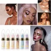 1PC Shimmer Fairy Powder White Purple Blue Loose Highlighter Face Body Glitter Wand Makeup Bronzer Illuminator Cosmetic 3