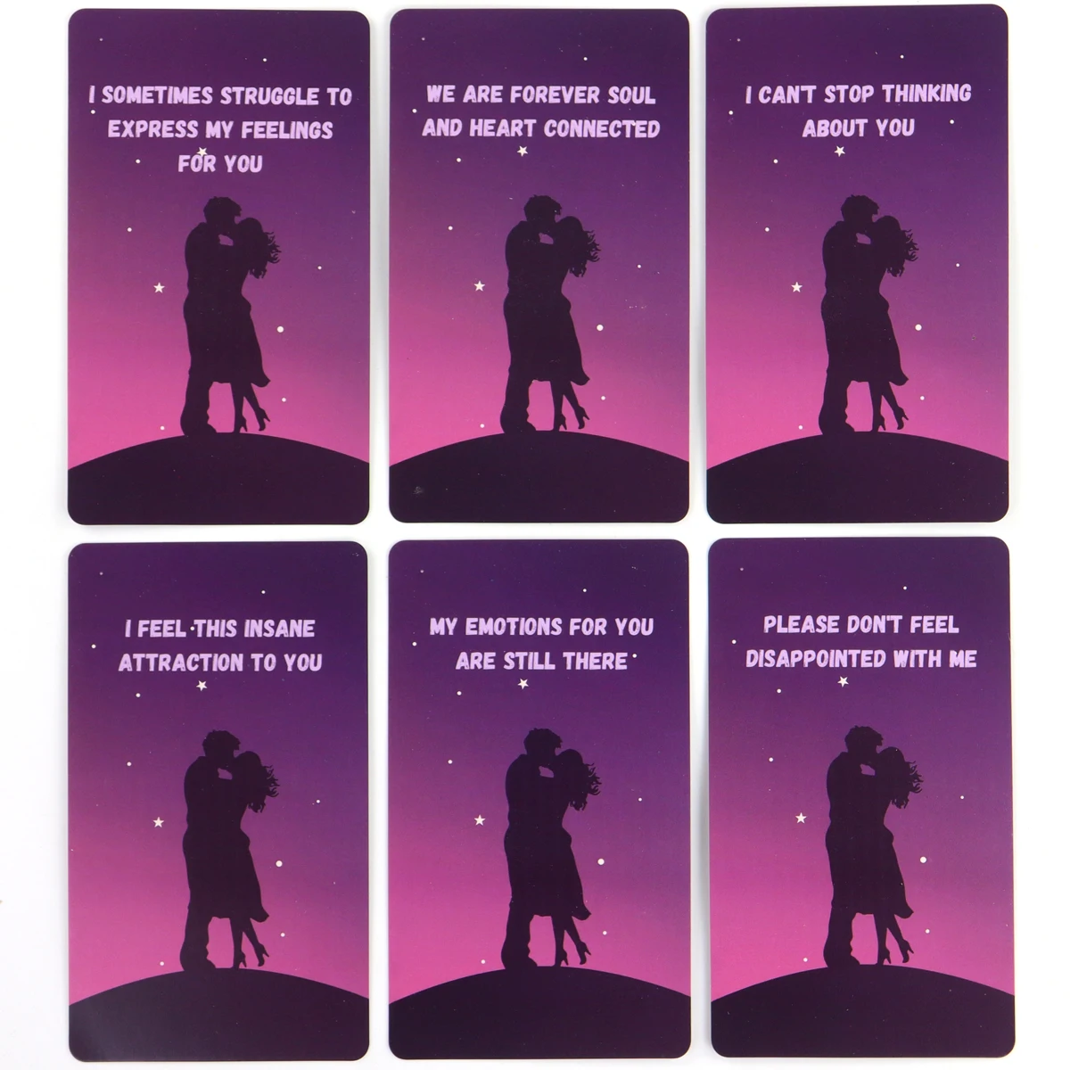 Lovers Messages Oracle Cards For Family Party High Quality Fortune Telling Divination Cards Deck Board Game 6